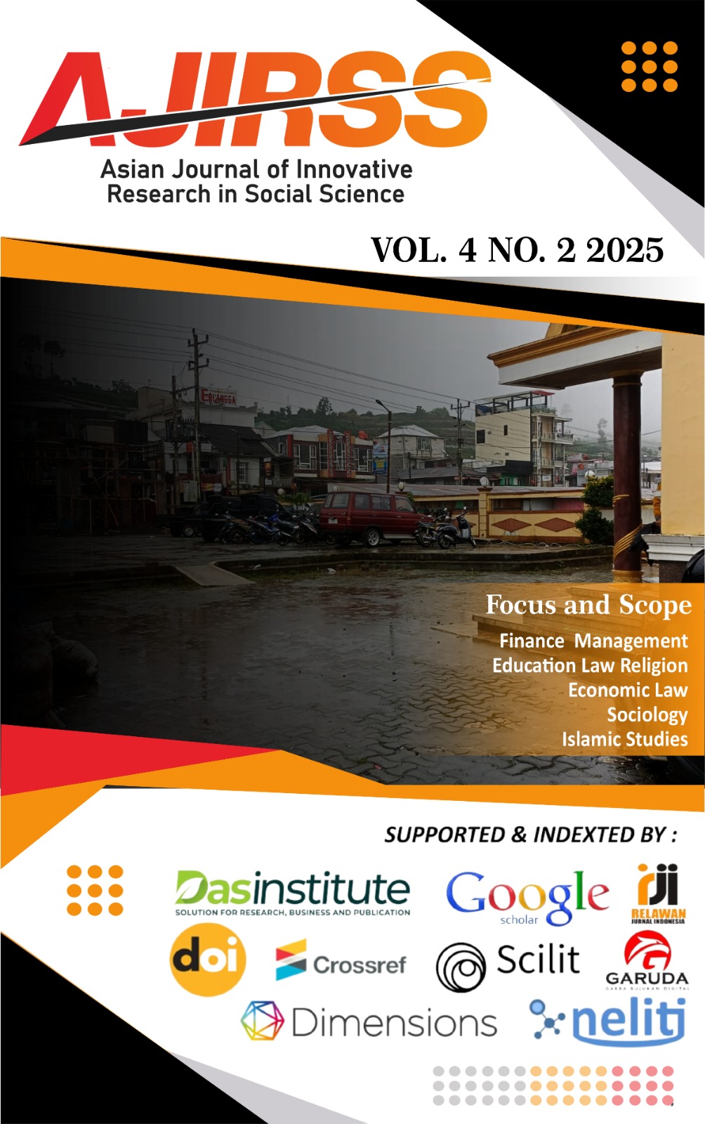 					View Vol. 4 No. 2 (2025): AJIRSS: Asian Journal of Innovative Research in Social Science
				